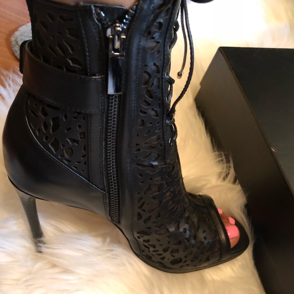 Rachel Zoe laser cut booties - Picture 6 of 8